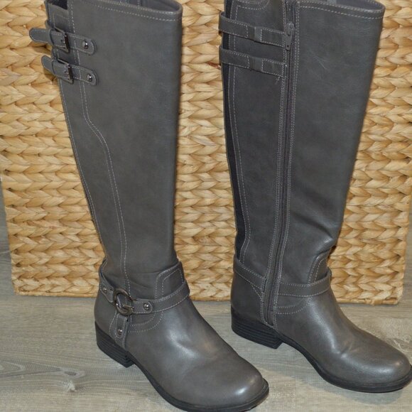 G by Guess 7 M Gray Tall Boots Riding Boots - Picture 3 of 7
